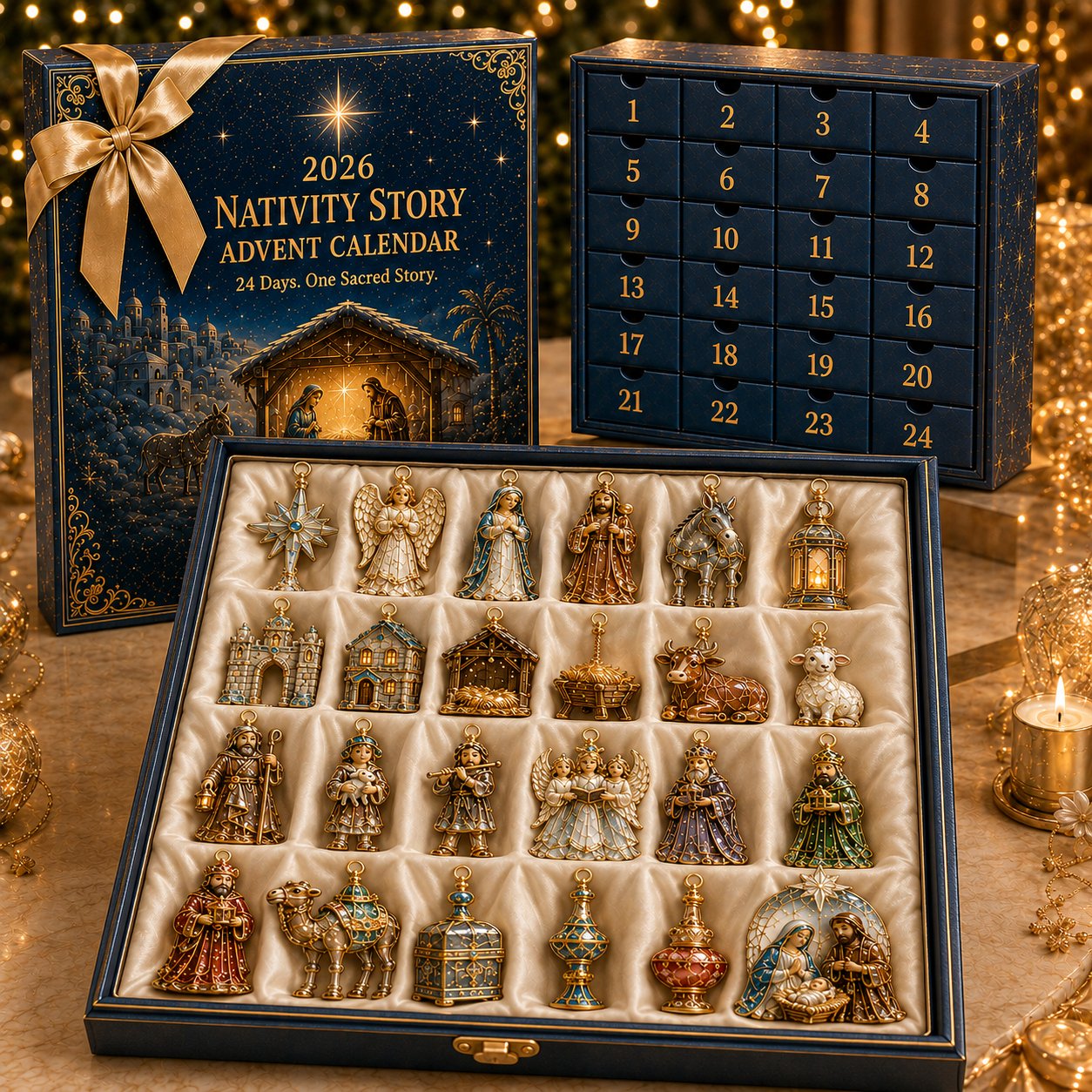 🎅🎅 2026 Christmas Gift 50%Off--✨🎄 2026 Nativity StoryAdvent Calendar - 24 Days ofSacred Christmas Surprises