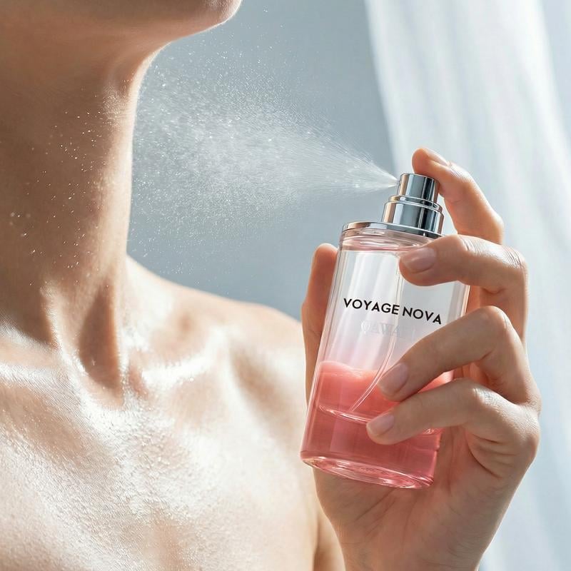 🔥Last Day 49% OFF🌹Voyage Nova | Rosey Fruity Floral | Extrait De Parfum  | Long Lasting Luxury Fragrance