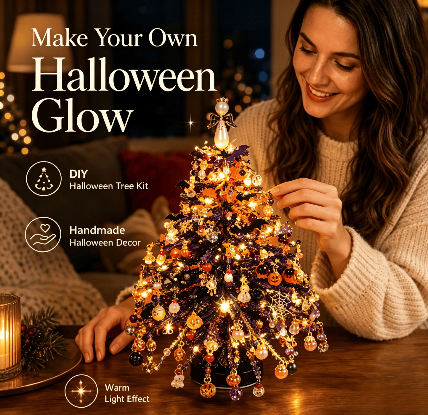 🎅 DIY Beaded Christmas Tree Kit – Create a Sparkling Holiday Decoration 🎄🎁