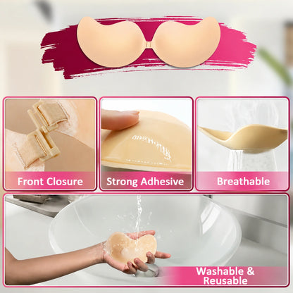 🌷 Invisible Diva strapless, backless push-up bra