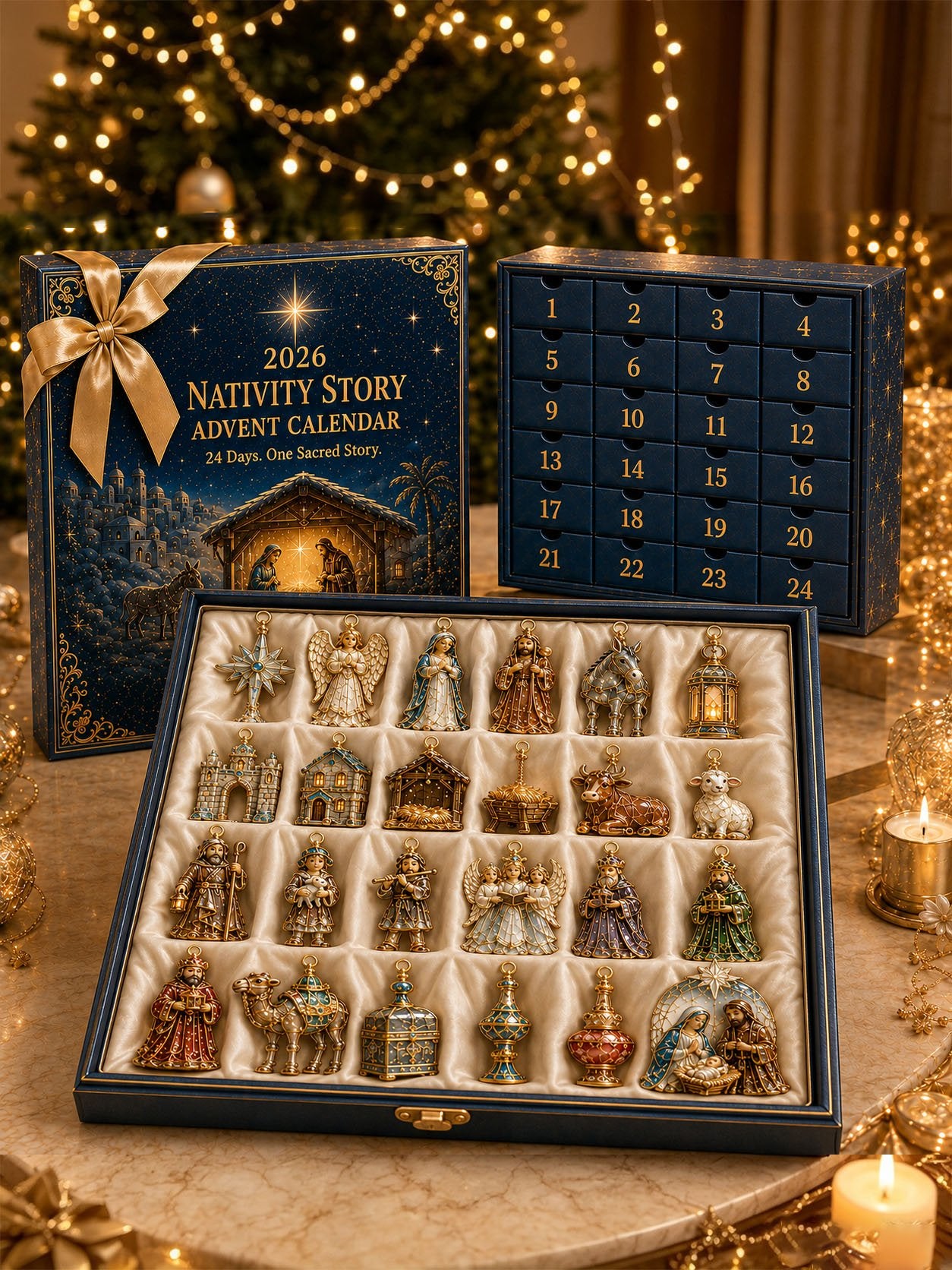 🎅🎅 2026 Christmas Gift 50%Off--✨🎄 2026 Nativity StoryAdvent Calendar - 24 Days ofSacred Christmas Surprises