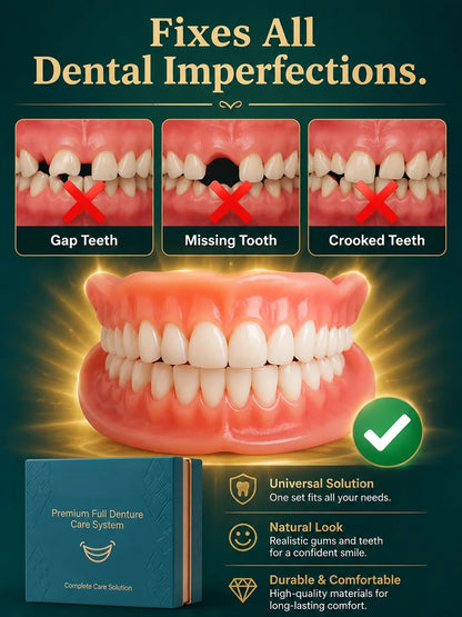 🦷 Premium Complete Denture Set