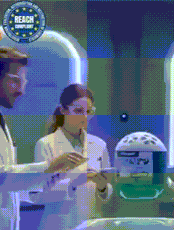 Caja eliminadora de polvo de nivel micrométrico