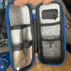 Nsulin Cooler Travel Case ❄️💙 Built-in Temperature Display 🌡️