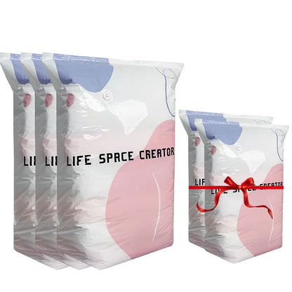 📦【4 items】 Large-Capacity Vacuum Bags – No Pump Needed! 💨✨