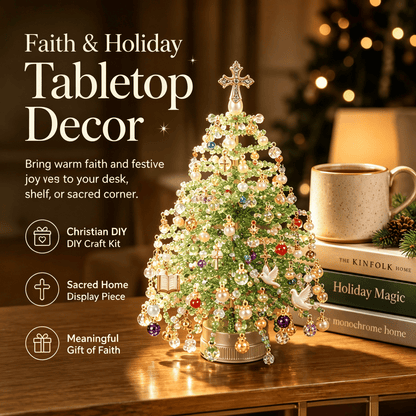 🎅 DIY Beaded Christmas Tree Kit – Create a Sparkling Holiday Decoration 🎄🎁