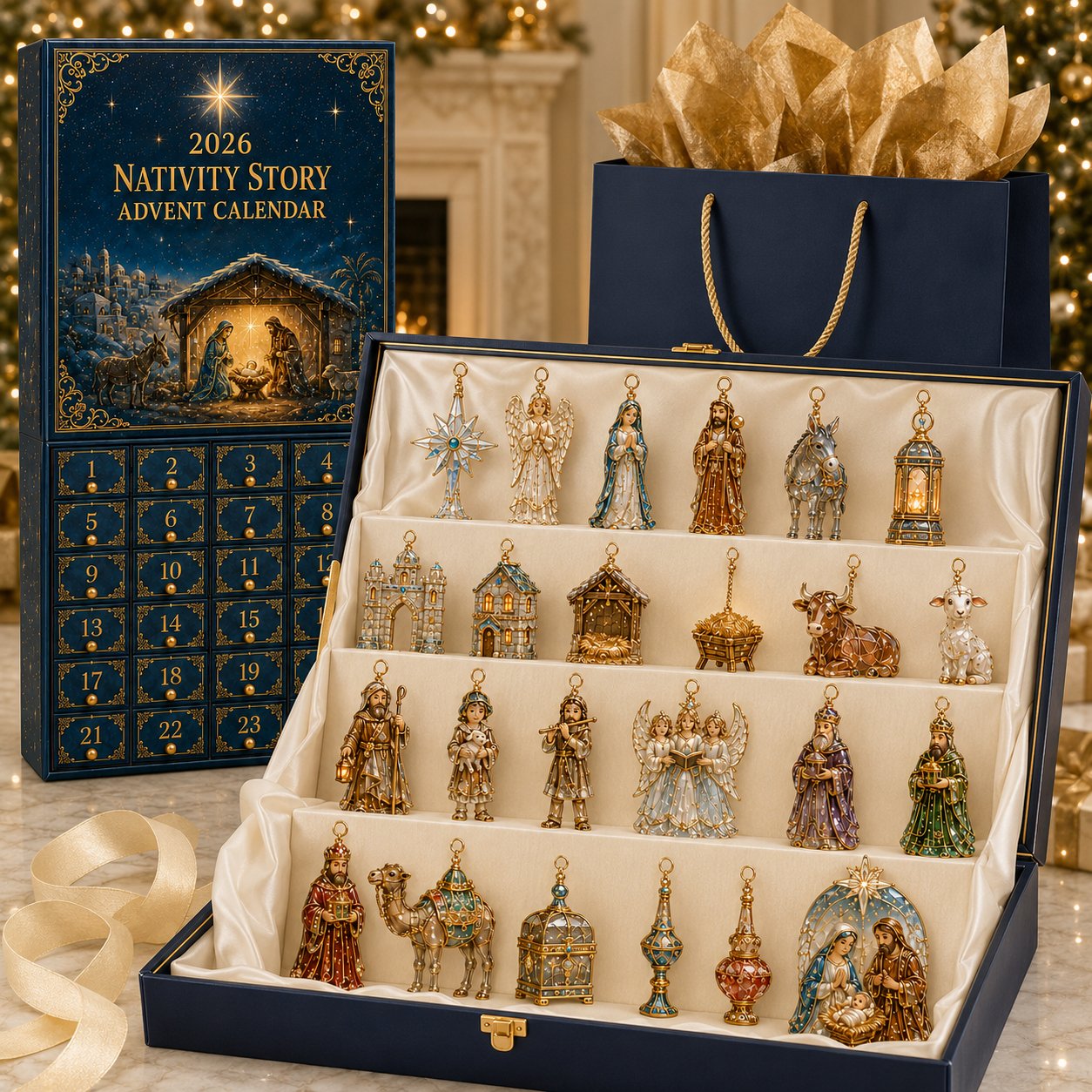 🎅🎅 2026 Christmas Gift 50%Off--✨🎄 2026 Nativity StoryAdvent Calendar - 24 Days ofSacred Christmas Surprises