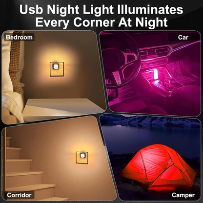 💡 Car USB Night Light Bulb