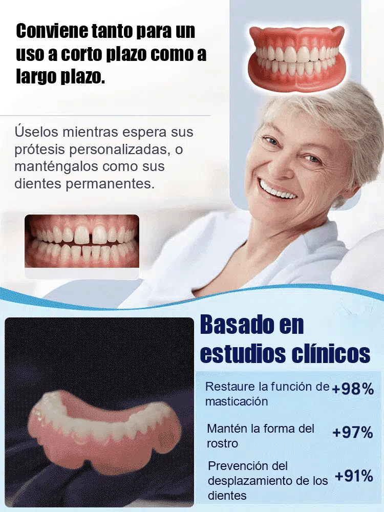 DIYCOS Dentaduras postizas para maquillaje de escenario