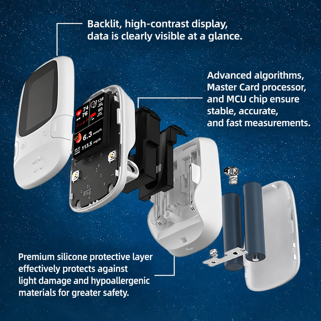 Omron™ Introduces the newly launched non-invasive smart blood glucose meter 🔥