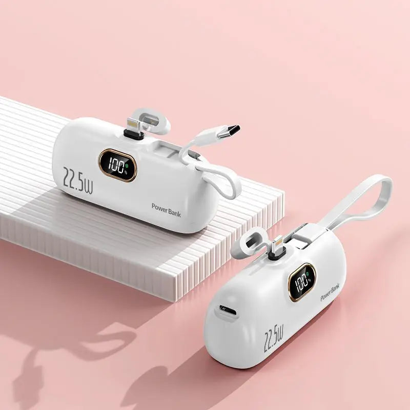 22.5W Fast Charging Capsule Power Bank