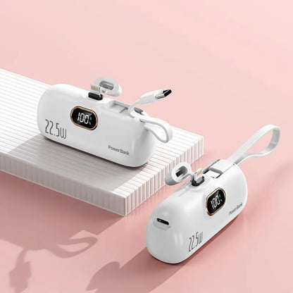 22.5W Fast Charging Capsule Power Bank