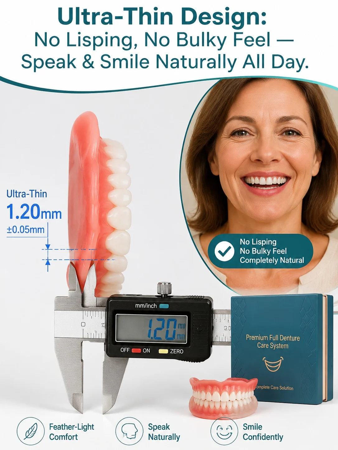 🦷 Premium Complete Denture Set