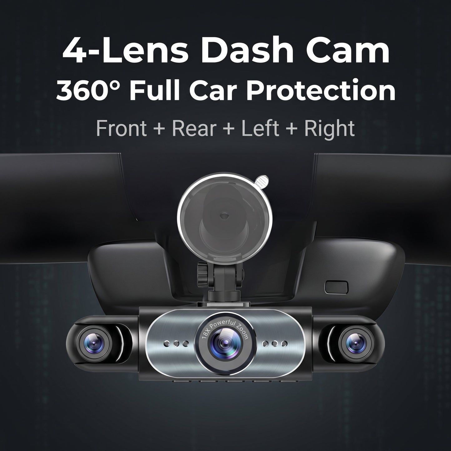 🎁LAST DAY 49% OFF🔥 Full View Car Dashcam System