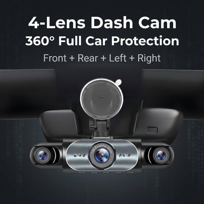 🎁LAST DAY 49% OFF🔥 Full View Car Dashcam System
