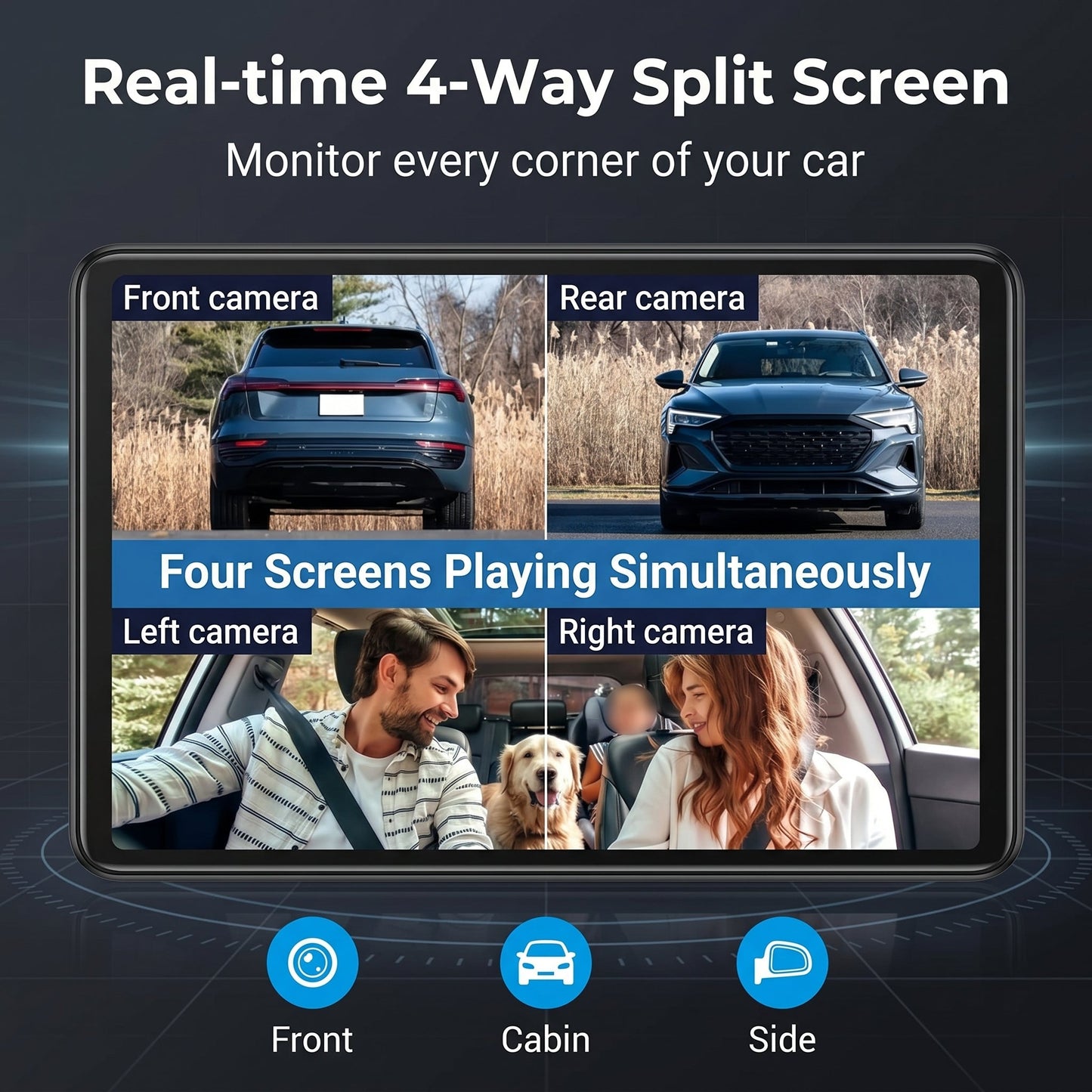 🎁LAST DAY 49% OFF🔥 Full View Car Dashcam System