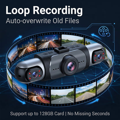 🎁LAST DAY 49% OFF🔥 Full View Car Dashcam System