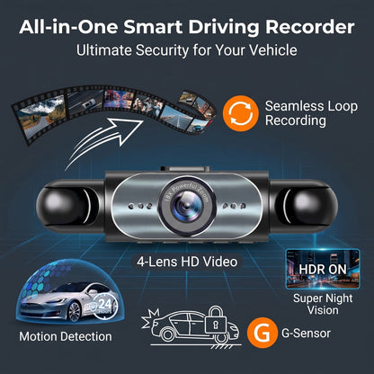 🎁LAST DAY 49% OFF🔥 Full View Car Dashcam System