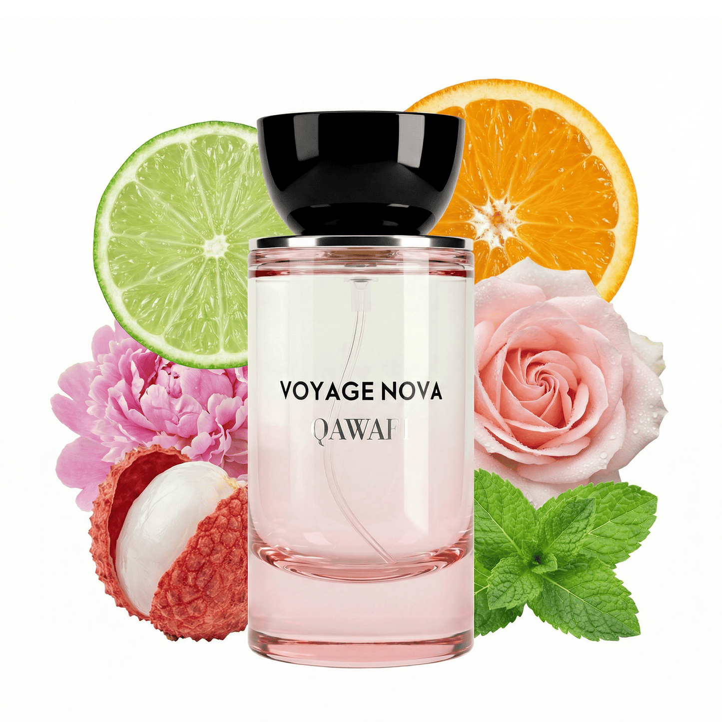 🔥Last Day 49% OFF🌹Voyage Nova | Rosey Fruity Floral | Extrait De Parfum  | Long Lasting Luxury Fragrance