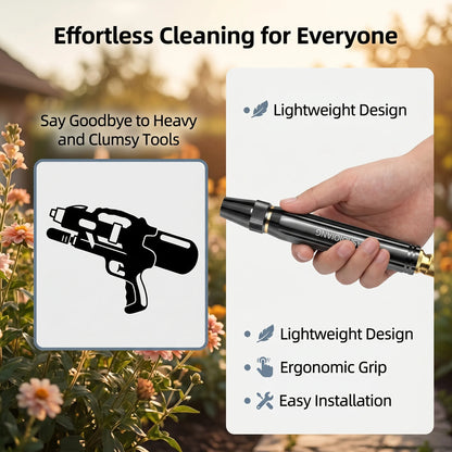 💦🚿High-Pressure Power Washer for Car & Garden! 💦🚗 10X Power Boost | 8 Spray Modes | Heavy-Duty Metal Body