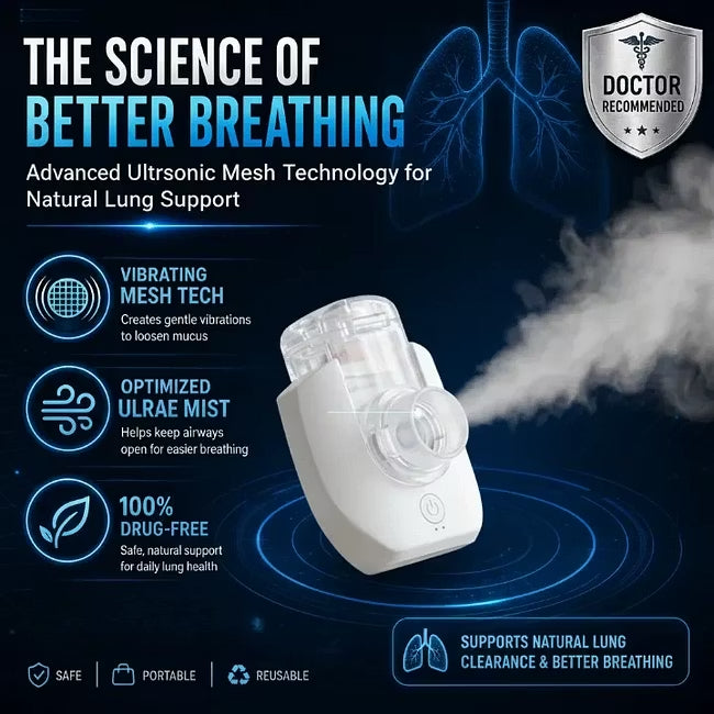Evysu™ NebulizerDon’t Let Breathing Problems Keep You From Going Anywhere.