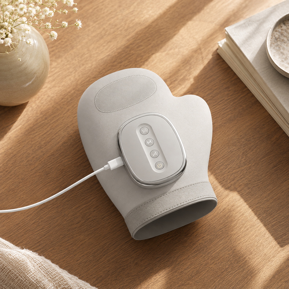 Smart Hand Massager with Heat and Compression