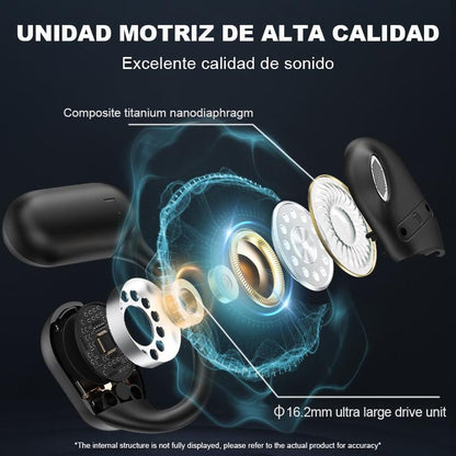 🔥 Bluetooth 5.4 Open-Ear AI Translation Earbuds – Clear Calls, Voice Recording & IPX5 Waterproof