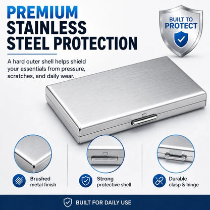 RFID Blocking Metal Card Holder