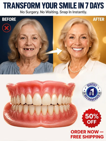 🦷 Premium Complete Denture Set