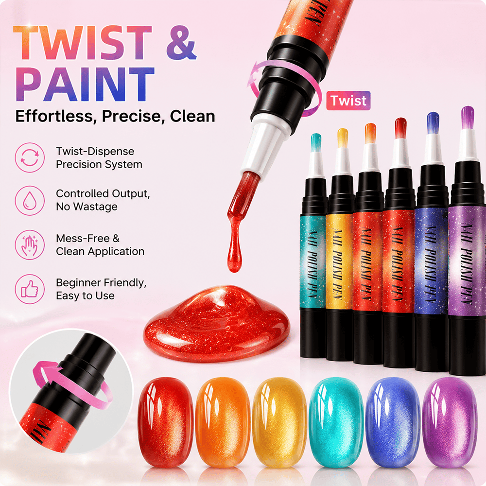 💅5-in-1 cel Nail Pen – Salon Nails in Minutes