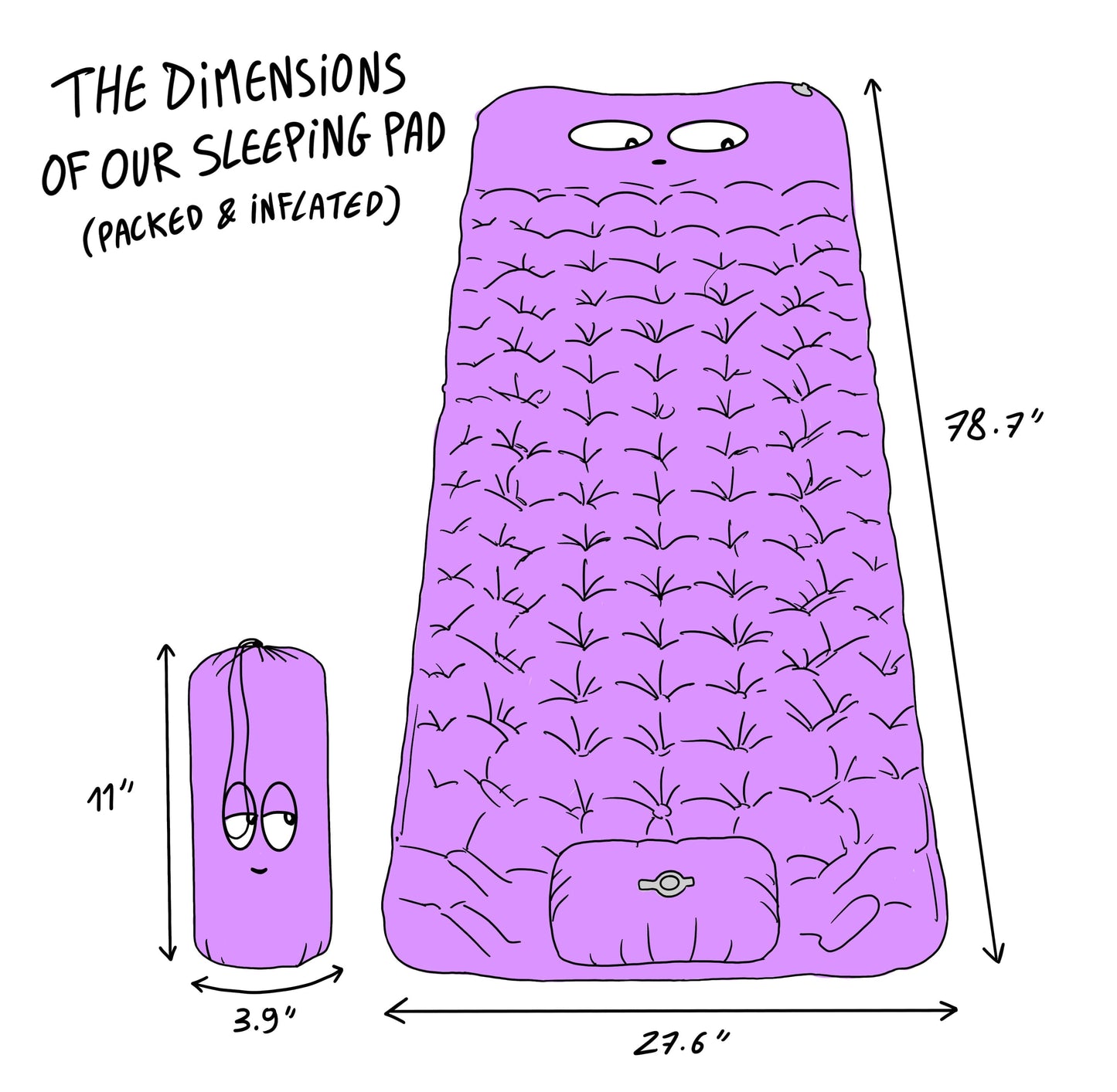 Coziya® Inflatable Sleeping Pad