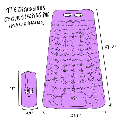 Coziya® Inflatable Sleeping Pad