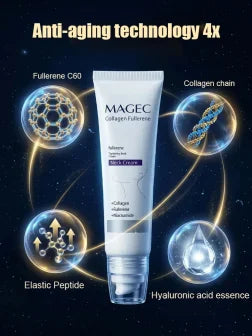 🔥【10-Year Rejuvenation】A cream infused with collagen and fullerene to promote cell regeneration.