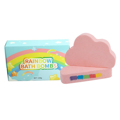 Rainbow Bath Bombs for Kids, Summer Bath Time Fun for Girls Teens Toddlers