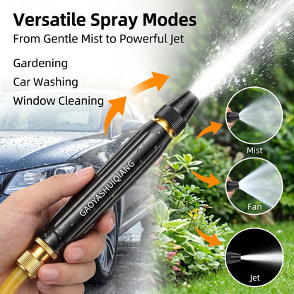 💦🚿High-Pressure Power Washer for Car & Garden! 💦🚗 10X Power Boost | 8 Spray Modes | Heavy-Duty Metal Body