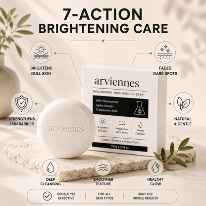 Niacinamide Skin Brightening Soap melasma dark spots freckle