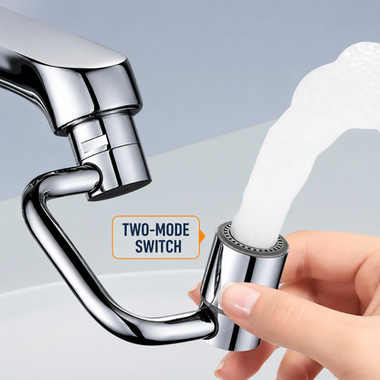 🛠️ 360° Rotatable Faucet Extender – Splash-free and flexible
