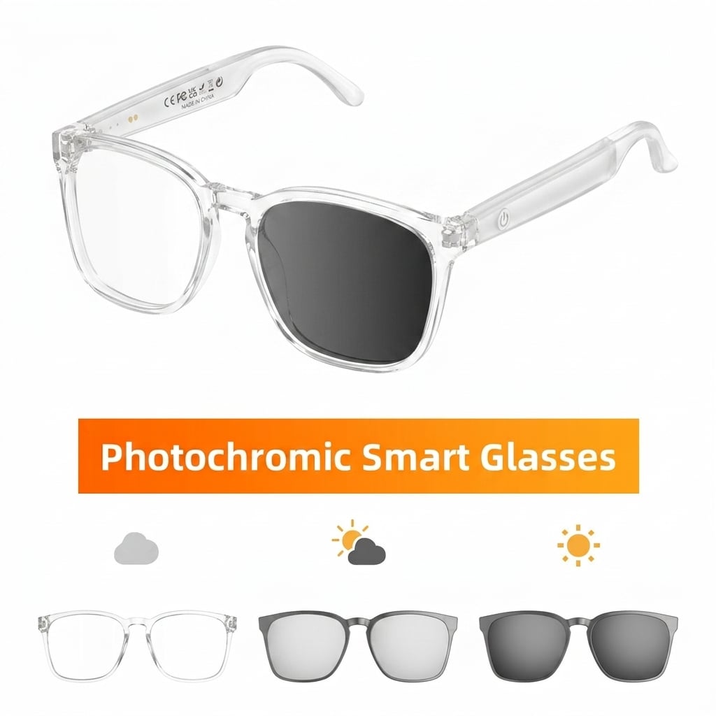 👓 All-weather on-body AI assistant, real-time multilingual simultaneous translation, seamless cross-border communication, all-round AI recognition for everything, on-body professional recorder, hands-free calls, music playback