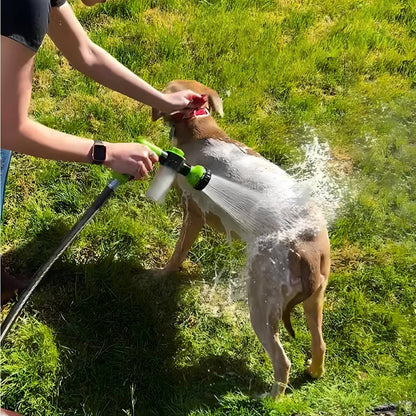 ✨LAST DAY ONLY 49% OFF🔥Pup Jet Dog Wash Hose Nozzle Foam Dog Horse Sprayer Wash Hose Attachment Soap Dispenser Sprayer Dog Bathing Sprayer