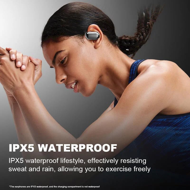 🔥 Bluetooth 5.4 Open-Ear AI Translation Earbuds – Clear Calls, Voice Recording & IPX5 Waterproof