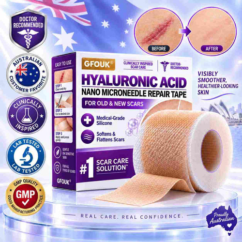 ✅GFOUK® Hyaluronic Acid Nano Microneedle Repair Tape🦘👨‍⚕️
