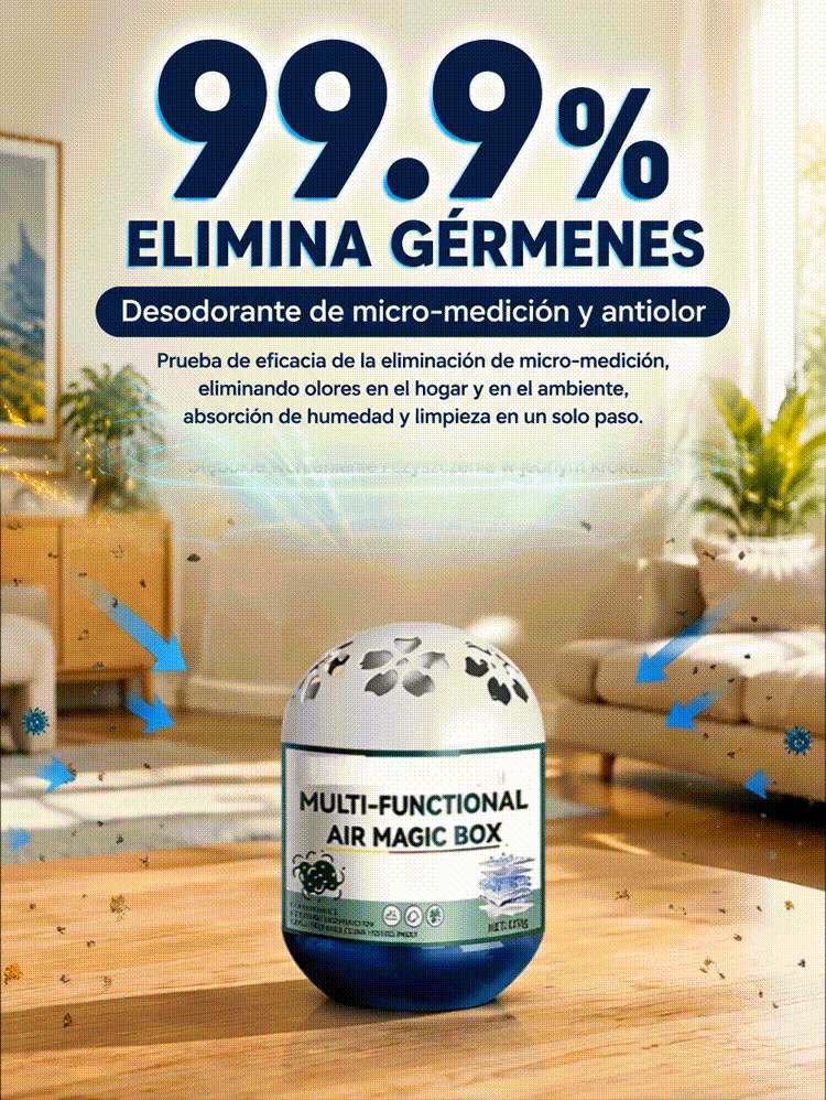 Caja eliminadora de polvo de nivel micrométrico