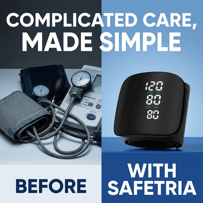 Wrist blood pressure monitor-A Smarter Way to Track Your Blood Pressure🔥