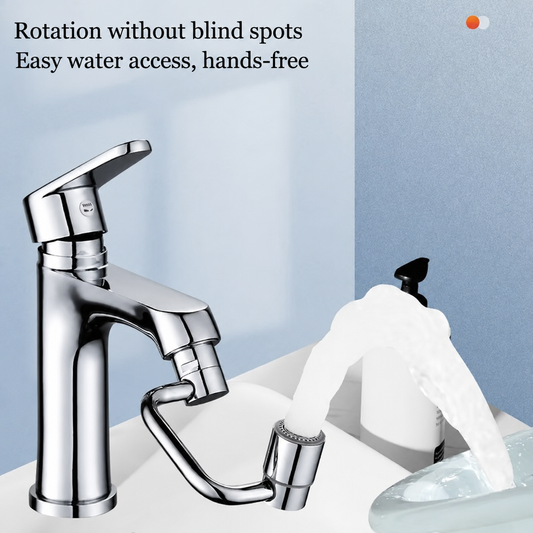 🛠️ 360° Rotatable Faucet Extender – Splash-free and flexible
