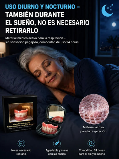 Comfortable and Natural-Looking Dentures for Daily Use