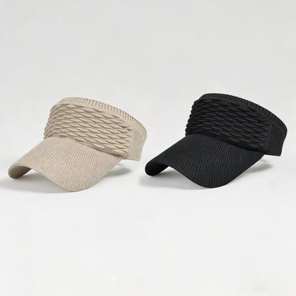 2-Pack Women's High Ponytail Sun Visor Hats