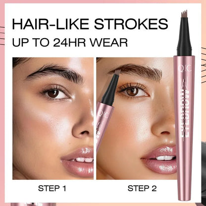 ✨Last Day Buy 1 Get 1 Free🖌️ Waterproof Micro-Fork Brow Pencil – Natural Hair-Like Brows