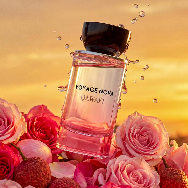 🔥Last Day 49% OFF🌹Voyage Nova | Rosey Fruity Floral | Extrait De Parfum  | Long Lasting Luxury Fragrance