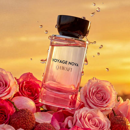 🔥Last Day 49% OFF🌹Voyage Nova | Rosey Fruity Floral | Extrait De Parfum  | Long Lasting Luxury Fragrance