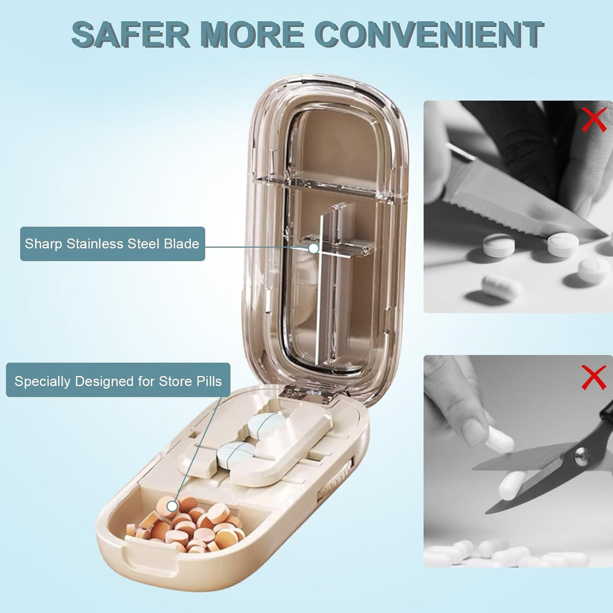 🔥 Portable Pill Cutter